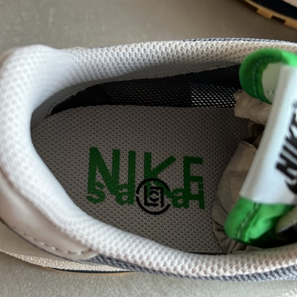 Nike x CLOT x sacai LDWaffle KOD2 Cool Grey Sneakers - Picture 11 of 12